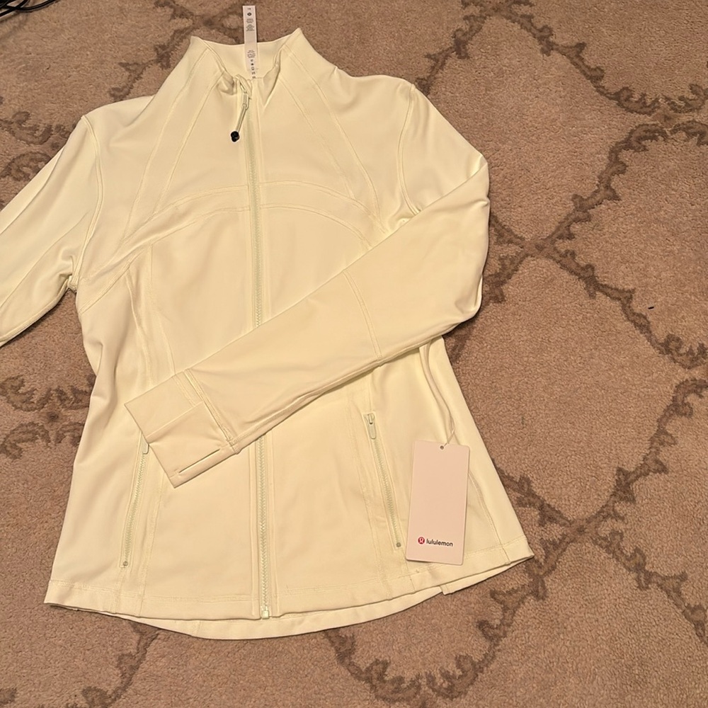 Size 14 pale neon yellow green lulu jacket
